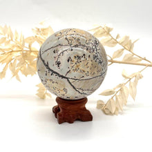 Load image into Gallery viewer, Dendritic Picture Jasper Sphere Crystal Ball Stone Crystal
