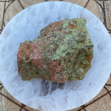 Load image into Gallery viewer, Unakite Raw Crystal Rock Chunk
