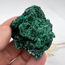 Load image into Gallery viewer, Malachite Crystal  velvet Raw Crystal Malachite
