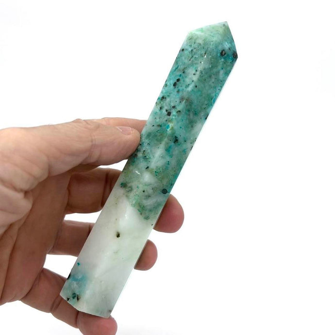 Natural Rainbow Crystal Tower Point Crystal Point Wand - Temu United Arab  Emirates