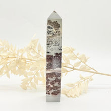 Load image into Gallery viewer, Dendritic Picture Jasper Tower Point Generator stone Crystal
