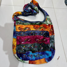 Load image into Gallery viewer, Boho Shoulder Bag School Bag Soft Cotton
