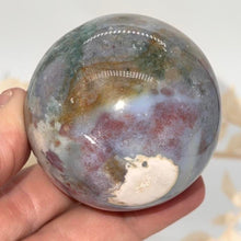 Load image into Gallery viewer, Ocean Jasper Crystal Ball Crystal Sphere Metaphysical, Crystals, Healing, Stone Sphere
