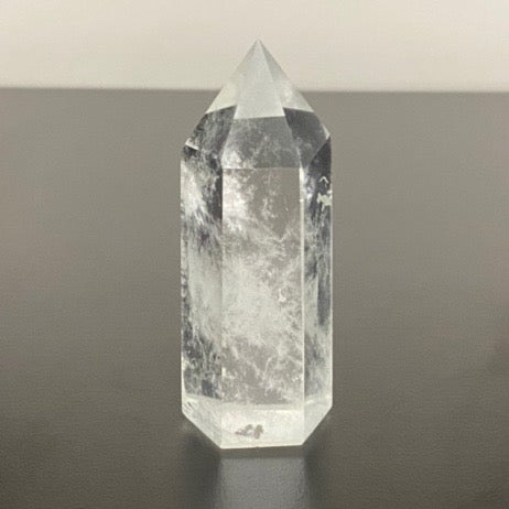 Clear Quartz Crystal Tower Point Generator