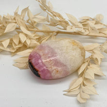 Load image into Gallery viewer, Pink Aragonite Crystal Palm Stone Pink Crystal
