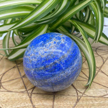 Load image into Gallery viewer, Lapis Lazuli Crystal Sphere Crystal Ball
