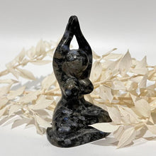 Load image into Gallery viewer, Que Sera Crystal Yoga Woman / Girl Crystal Carving
