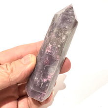 Load image into Gallery viewer, Plum Blossom Pink Tourmaline Crystal Tower Point Generator
