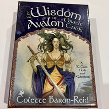 Load image into Gallery viewer, The Wisdom of Avalon Oracle Cards  Colette Baron-Reid  Deck Readings
