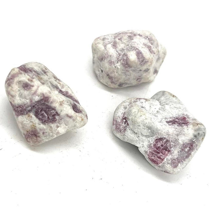 Rubellite Pink Tourmaline Tumble Stone Crystal Tumbled Stone  Pink Crystal