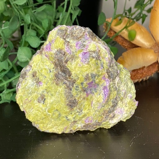 Stitchite and Serpentine Crystal Raw Stone  Raw Crystal Rock