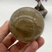 Load image into Gallery viewer, Smokey Quartz Crystal Sphere Crystal Ball Specimen Gift
