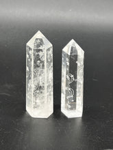 Load image into Gallery viewer, Clear Quartz Crystal Tower Point Generator
