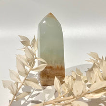 Load image into Gallery viewer, Caribbean Calcite Crystal Tower Point Generator
