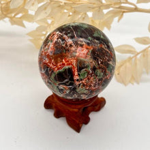 Load image into Gallery viewer, Money Agate Crystal Sphere Agate Crystal Ball
