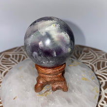 Load image into Gallery viewer, Fluorite Crystal Sphere Crystal Ball Specimen Gift
