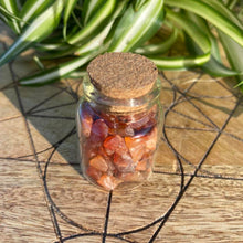 Load image into Gallery viewer, Carnelian Crystals Crystal Chips Magic Gift - One Jar
