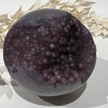 Load image into Gallery viewer, Grape Agate Crystal sphere Crystal Ball Specimen Gift
