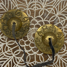 Load image into Gallery viewer, Astamangalas Tingsha Bells  from Nepal Sound Healing Brass Tingsha
