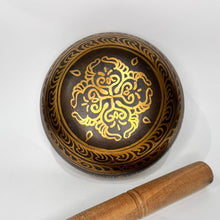 Load image into Gallery viewer, Tibetan Brass Singing Bowl Sound Healing Bowl
