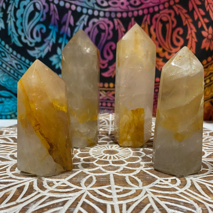 Golden Healer Crystal Tower Point Generator