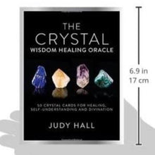 Load image into Gallery viewer, The Crystal Wisdom Healing Oracle  Judy Hall  Oracle Cards Deck Readings
