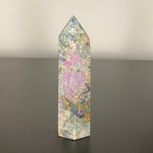 Load image into Gallery viewer, Ruby and Kyanite Crystal Tower point Generator
