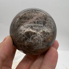 Load image into Gallery viewer, Black Moonstone Crystal Sphere Crystal Ball Specimen Gift
