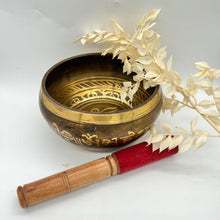 Load image into Gallery viewer, Tibetan Brass Singing Bowl 14cm  Sound Healing Bowl
