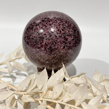 Load image into Gallery viewer, Red Garnet Crystal Sphere Metaphysical, Crystals, Healing, Stone Sphere
