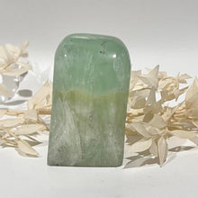 Load image into Gallery viewer, Pistachio Calcite Freeform Crystal Rock Green Crystal
