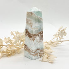 Load image into Gallery viewer, Caribbean Calcite Crystal Tower Point Generator
