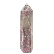 Load image into Gallery viewer, Plum Blossom Pink Tourmaline Crystal Tower Point Generator
