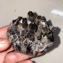 Load image into Gallery viewer, Smokey Quartz Cluster Raw Crystal Rock Specimen
