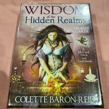 Load image into Gallery viewer, Wisdom of the Hidden Realms Oracle Cards Collette Baron-Reid  Deck Readings
