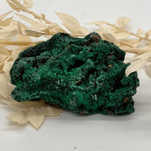 Load image into Gallery viewer, Malachite Crystal  velvet Raw Crystal Malachite
