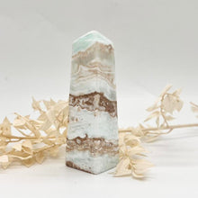 Load image into Gallery viewer, Caribbean Calcite Crystal Tower Point Generator
