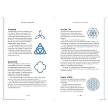 Load image into Gallery viewer, In Focus   Sacred Geometry  Your Personal Guide By Bernice Cockram   160 Pages   Includes 18 x 24 Inch Wall Chart
