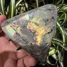 Load image into Gallery viewer, Labradorite Freeform Crystal Rock with Rainbow Flash
