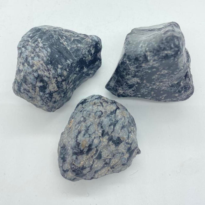 Snowflake Obsidian  Raw Crystal Rock Chunk