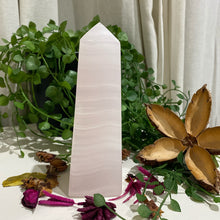 Load image into Gallery viewer, Mangano Calcite  Crystal Tower Obelisk Point
