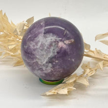 Load image into Gallery viewer, Lepidolite Crystal Sphere Crystal Ball Gift
