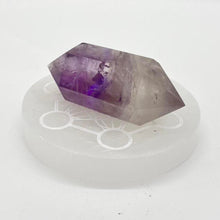 Load image into Gallery viewer, Amethyst Double Terminated Quartz Crystal Point Tower
