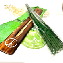 Load image into Gallery viewer, Incense Sticks and incense holder Peace Fragrance Supreme quality incense
