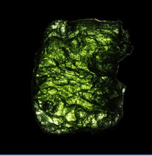 Load image into Gallery viewer, Moldavite Genuine A Grade 1.33g  Raw Crystal Specimen with Certificate of Authenticity
