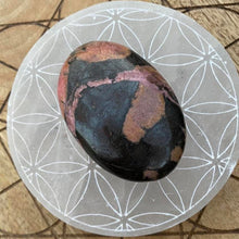 Load image into Gallery viewer, Rhodonite Crystal Palm Stone Palmstone
