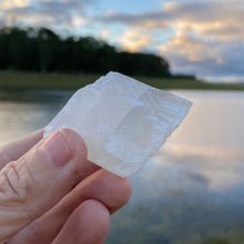 Load image into Gallery viewer, Clear White Calcite Optical Crystal
