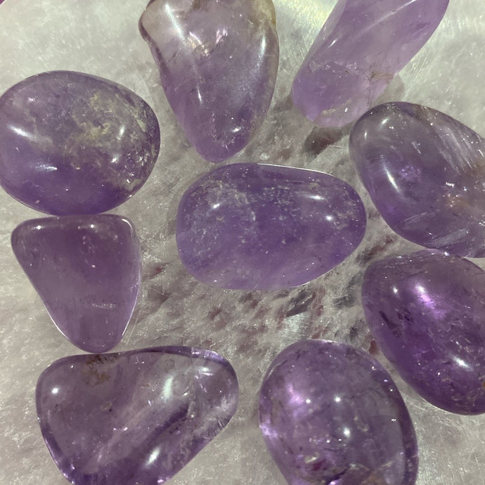 Amethyst Tumbled / Tumble Stone