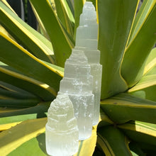 Load image into Gallery viewer, Selenite Crystal Medium Tower Raw Selenite Crystal Tower
