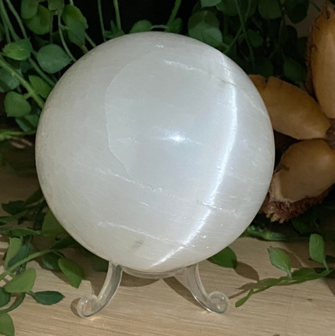 Selenite Crystal Sphere